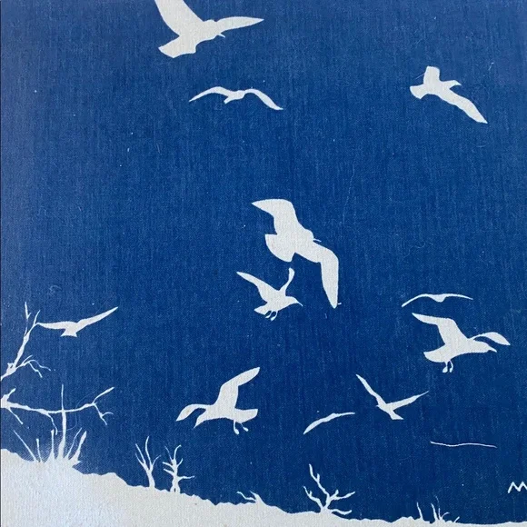 Marüshka Blue and White Seagull Wall Art - Picture 2 of 4